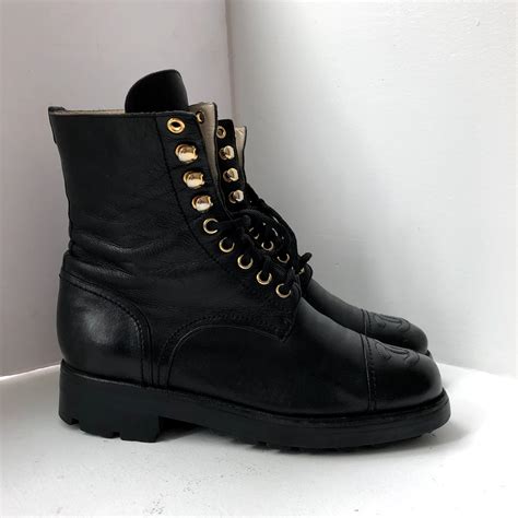 chanel combat boots 39|Chanel combat boot 2021.